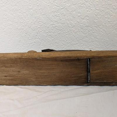 Antique Unmarked Wood Planes and Sands Wood Level