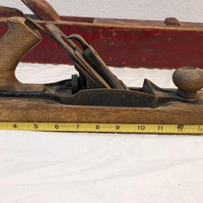 Antique Unmarked Wood Planes and Sands Wood Level