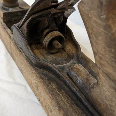Antique Unmarked Wood Planes and Sands Wood Level