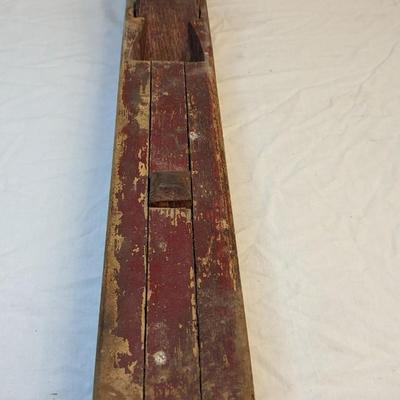 Antique Unmarked Wood Planes and Sands Wood Level