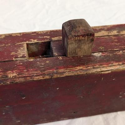 Antique Unmarked Wood Planes and Sands Wood Level