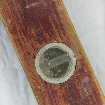 Antique Unmarked Wood Planes and Sands Wood Level
