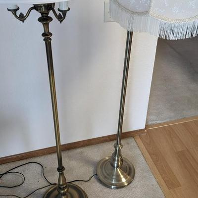 Brass Tone Floor Lamps