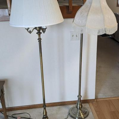 Brass Tone Floor Lamps