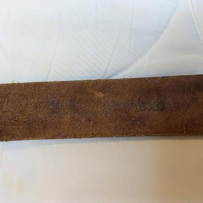 Leather Belts and Buckles