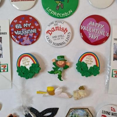Buttons and Brooches