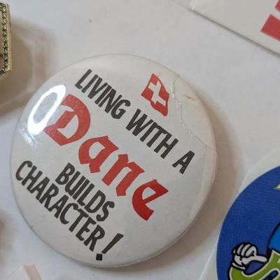 Buttons and Brooches