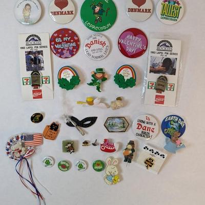 Buttons and Brooches
