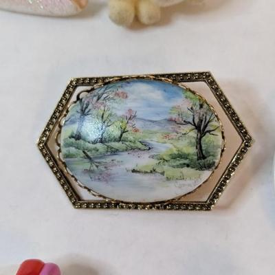 Buttons and Brooches