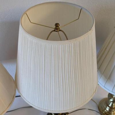 Brass Base Table Lamps
