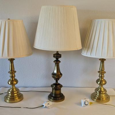Brass Base Table Lamps