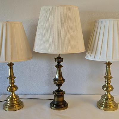 Brass Base Table Lamps