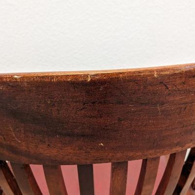BL Marble Co Leather Seat Bankers/Lawyers Chair