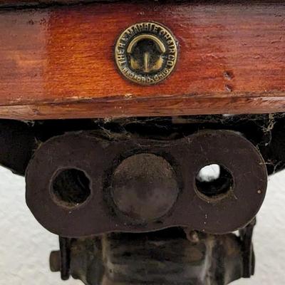 BL Marble Co Leather Seat Bankers/Lawyers Chair