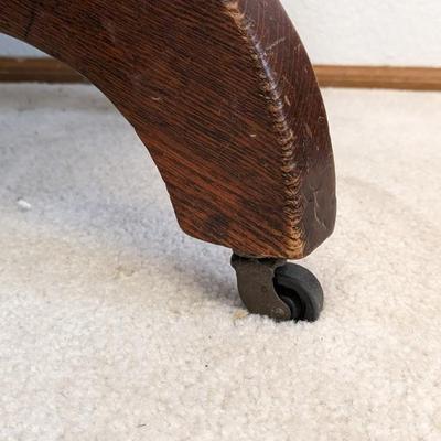 BL Marble Co Leather Seat Bankers/Lawyers Chair