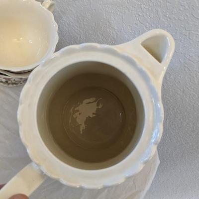 Vernon Kilns Desert Bloom Tea Set