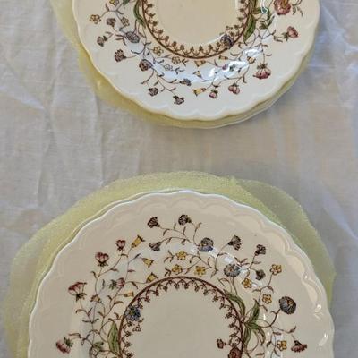 Vernon Kilns Desert Bloom Tea Set