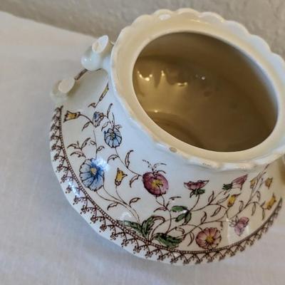 Vernon Kilns Desert Bloom Tea Set