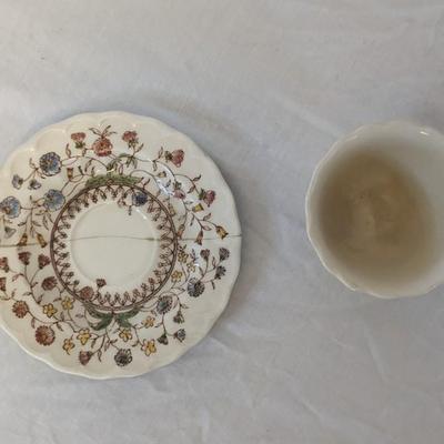 Vernon Kilns Desert Bloom Tea Set