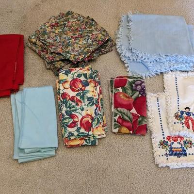 Baskets and Linens
