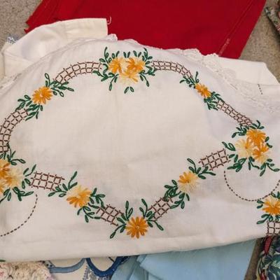 Baskets and Linens