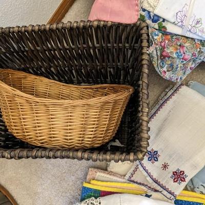 Baskets and Linens