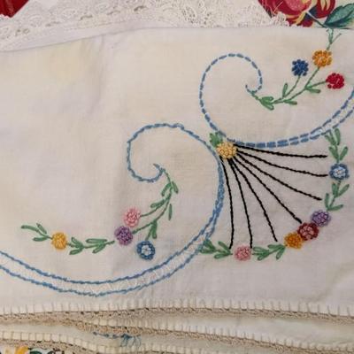Baskets and Linens