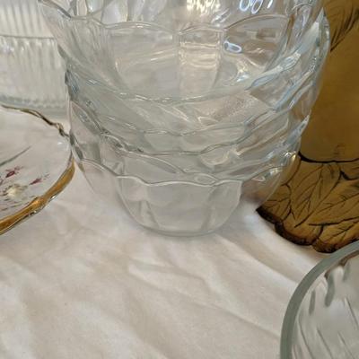 Glass Bowls and Trays
