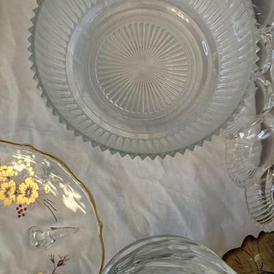 Glass Bowls and Trays