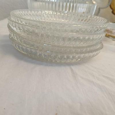 Glass Bowls and Trays