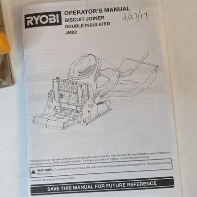 Ryobi JM82 Biscuit Joiner