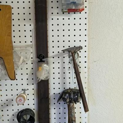 Contents of West Wall Pegboard