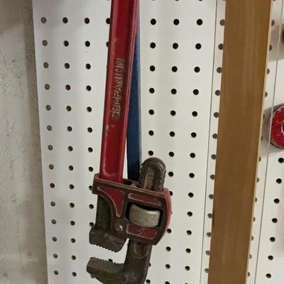 Contents of West Wall Pegboard