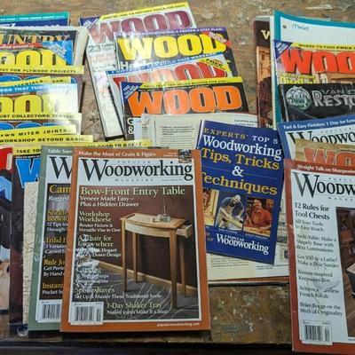 Woodworking Magazines and Manuals