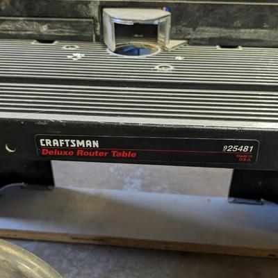 Craftsman Router Table