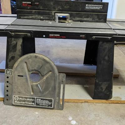 Craftsman Router Table
