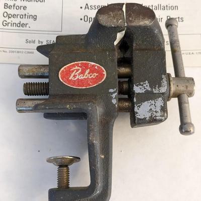 Craftsman 5" Bench Grinder and Babco Bench Press