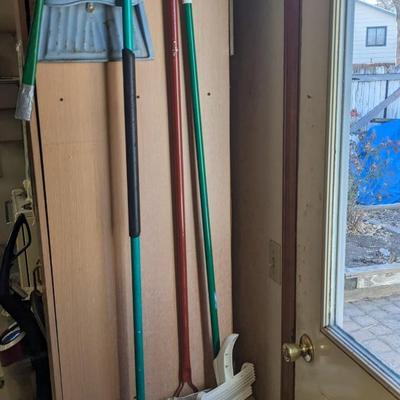 Garage Storage and Cleaning Items