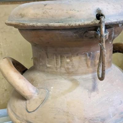 Foremost and Blue Valley Milk Churns