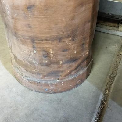 Foremost and Blue Valley Milk Churns