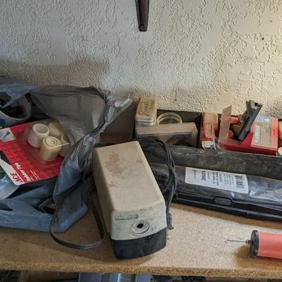 Contents of Garage Shelves
