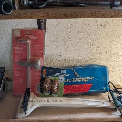 Contents of Garage Shelves