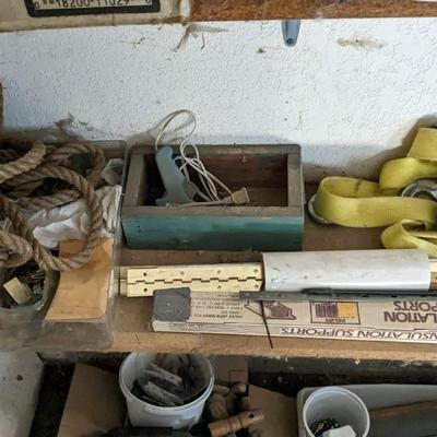 Contents of Garage Shelves