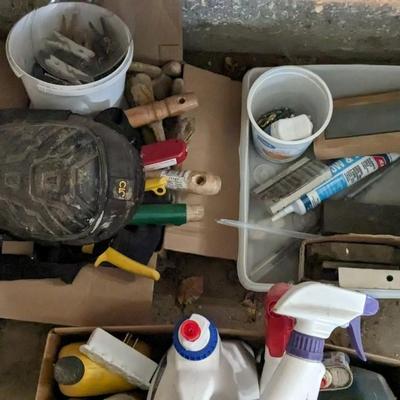 Contents of Garage Shelves