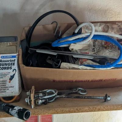 Contents of Garage Shelves