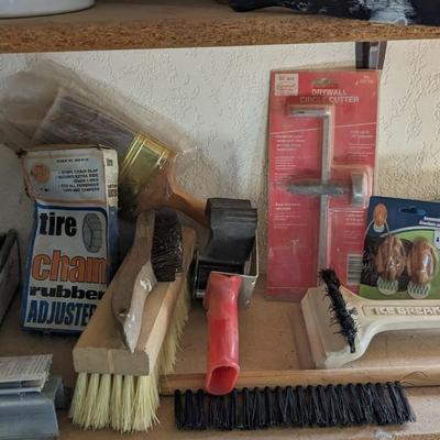Contents of Garage Shelves