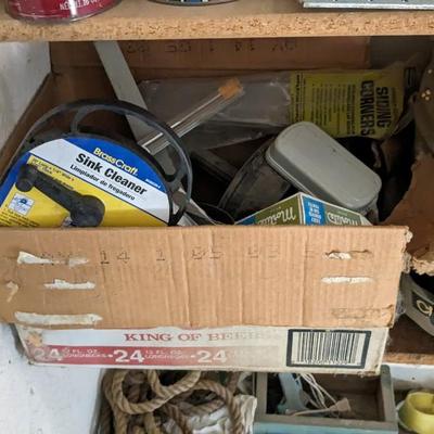 Contents of Garage Shelves