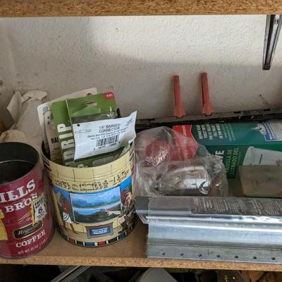 Contents of Garage Shelves