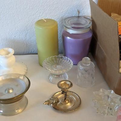 Candles and Holders