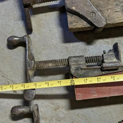 Large Vintage Clamps